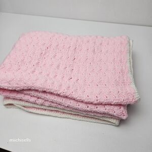 Handmade Baby Blanket Crochet Throw